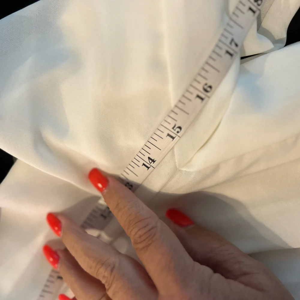 White House Black Market SL Overlay Black and Ecru Jumpsuit - Picture 11 of 14